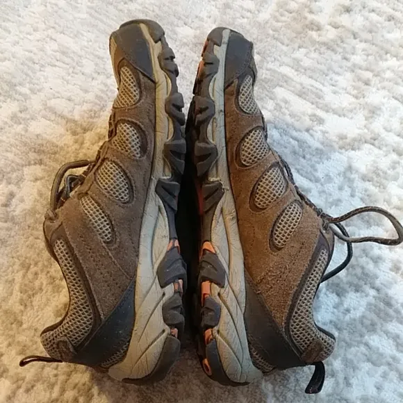 Merrell Air Cushion Hiking Shoes Brown 8.5