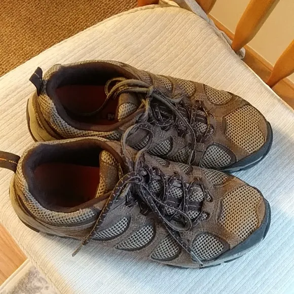 Merrell Air Cushion Hiking Shoes Brown 8.5