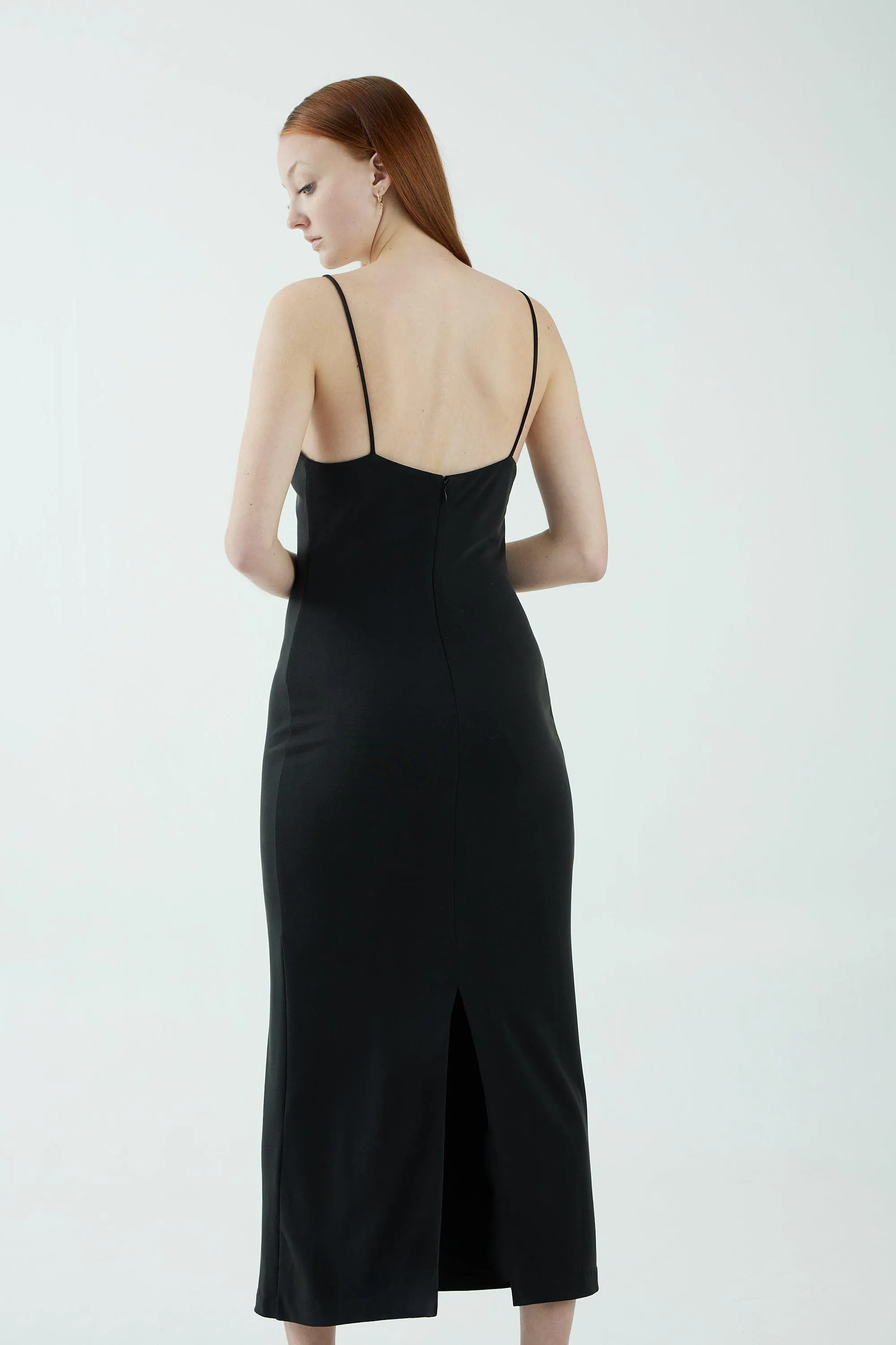 MODE STRAIGHT NECK MAXI | WASHED BLACK