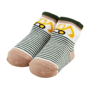 Mudpie Excavator Baby Socks
