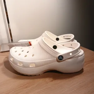 NWT CROCS Women Classic Platform Clog (Women)Sz W9