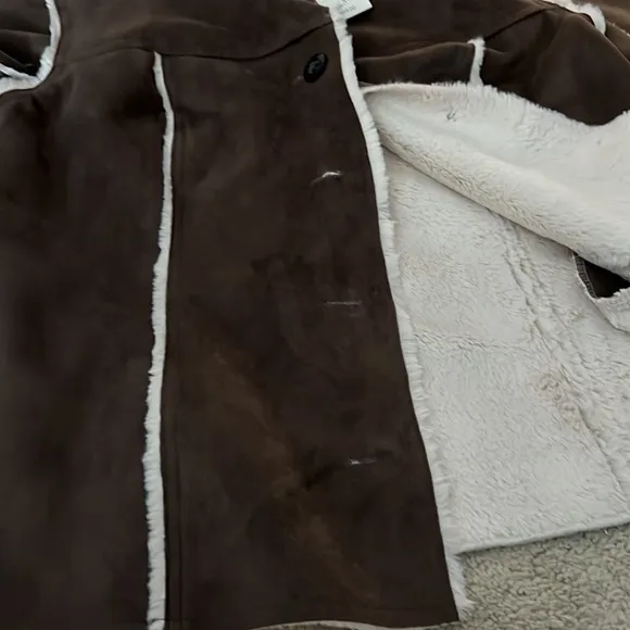 NWT J.Jill Women’s Jacket Shale Brown 2 Side Pockets Super Soft Interior Lining