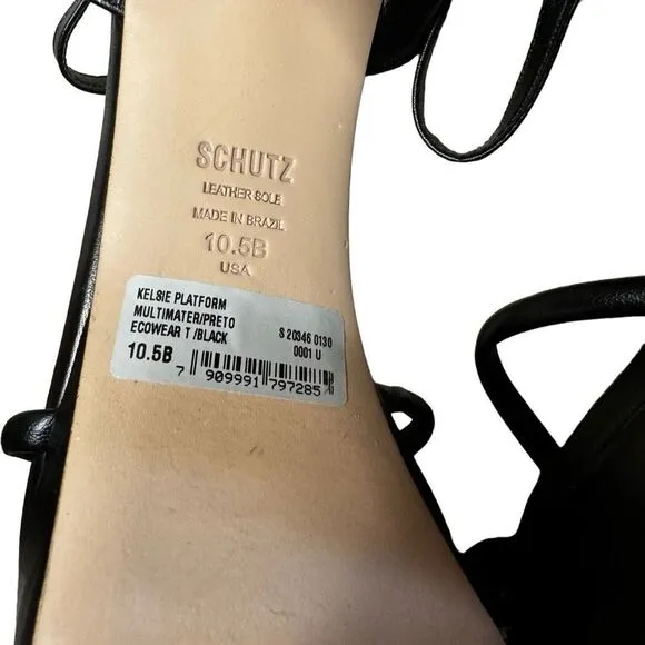 NWT SCHUTZ Kelsie platform sandal size 10.5