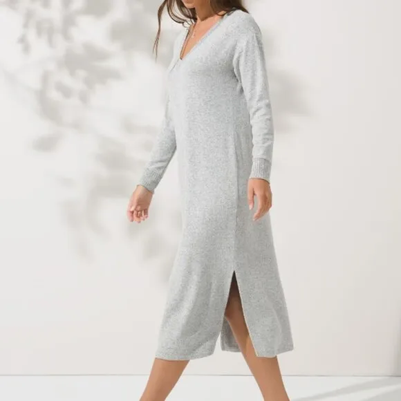 NWT Soma BRUSHED COZY Long Sleeve Lounger