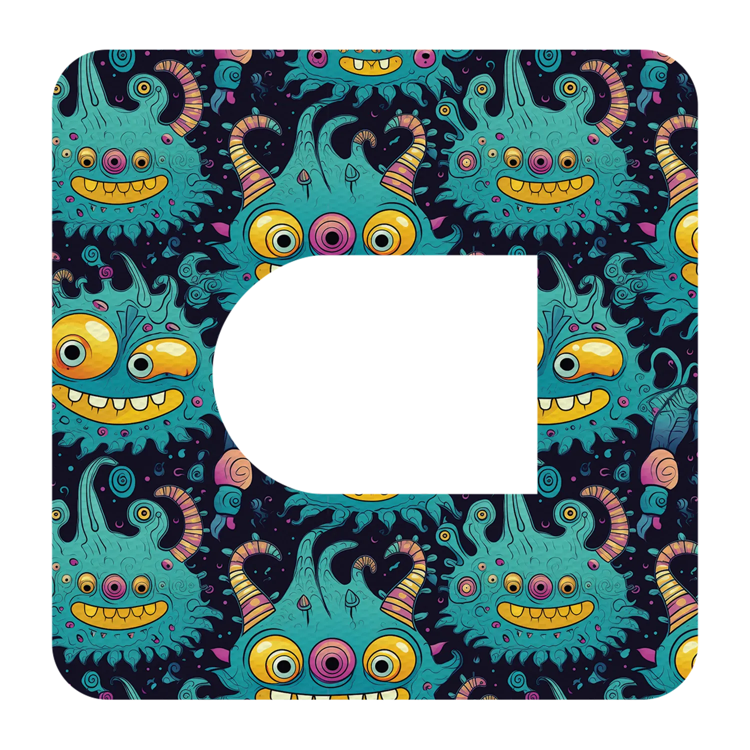 Omnipod Monsters Mix Design Patches
