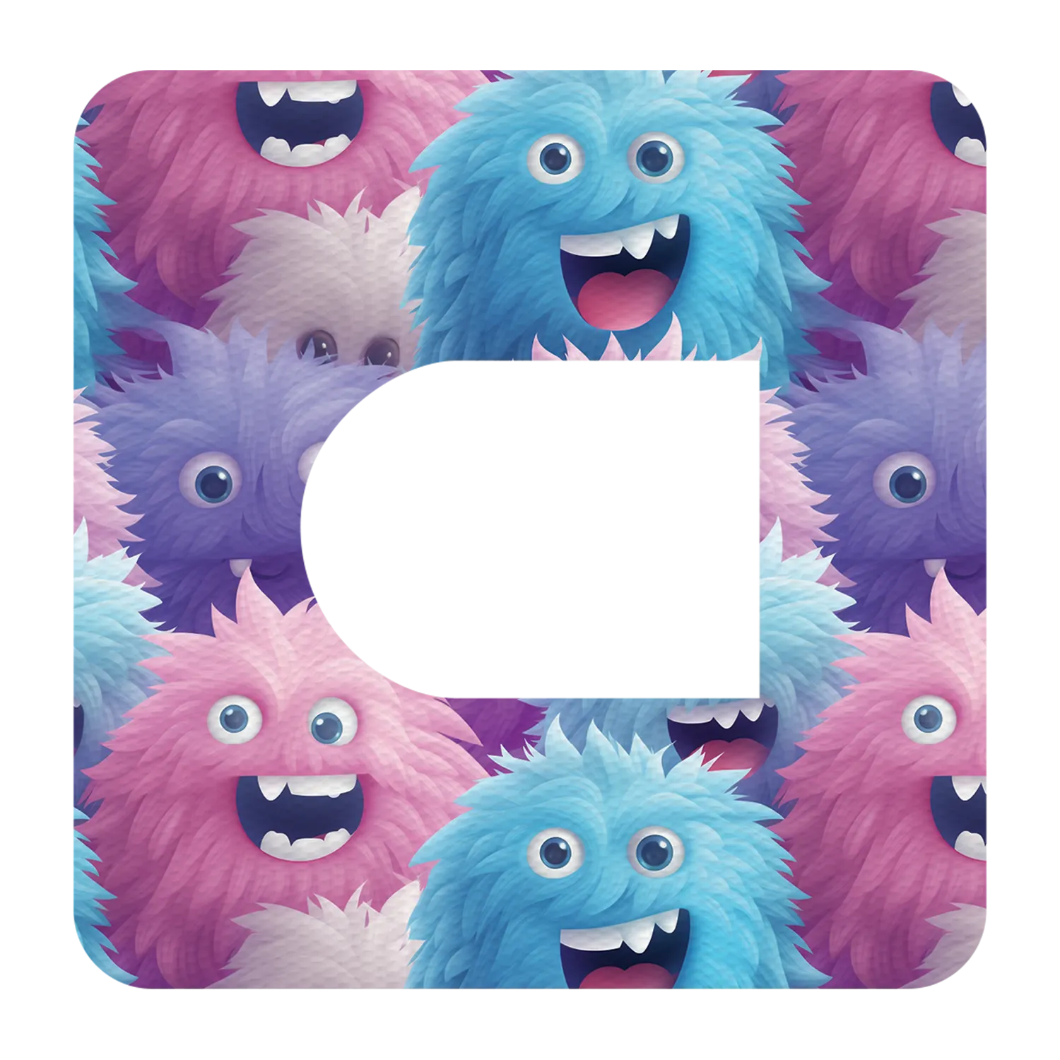 Omnipod Monsters Mix Design Patches