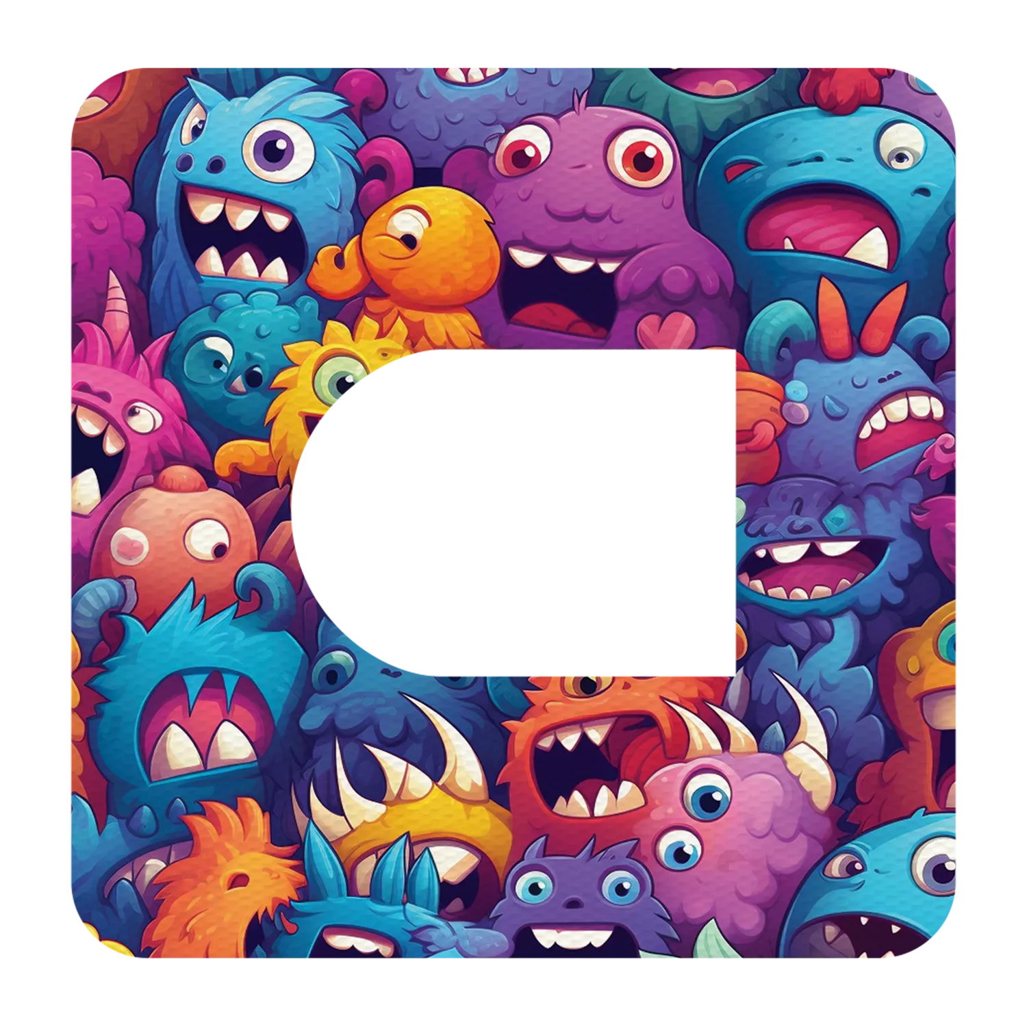 Omnipod Monsters Mix Design Patches