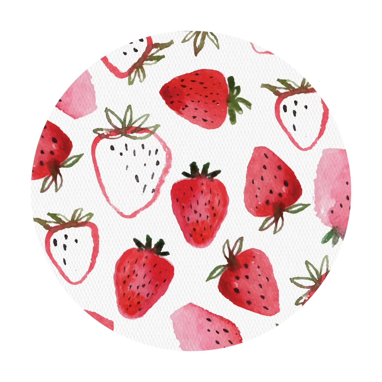 Omnipod Strawberries Design Patches