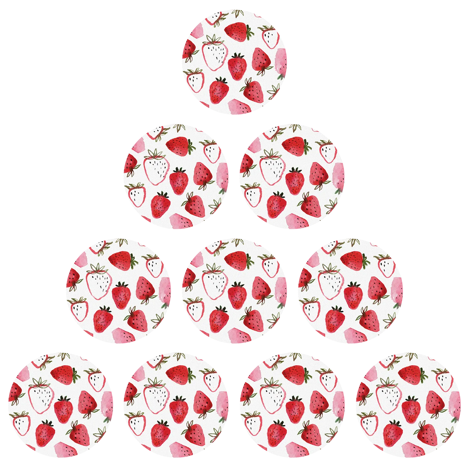Omnipod Strawberries Design Patches