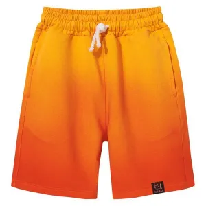 Orange Ombre Pocket Shorts - 1 Left Size 8-10 years