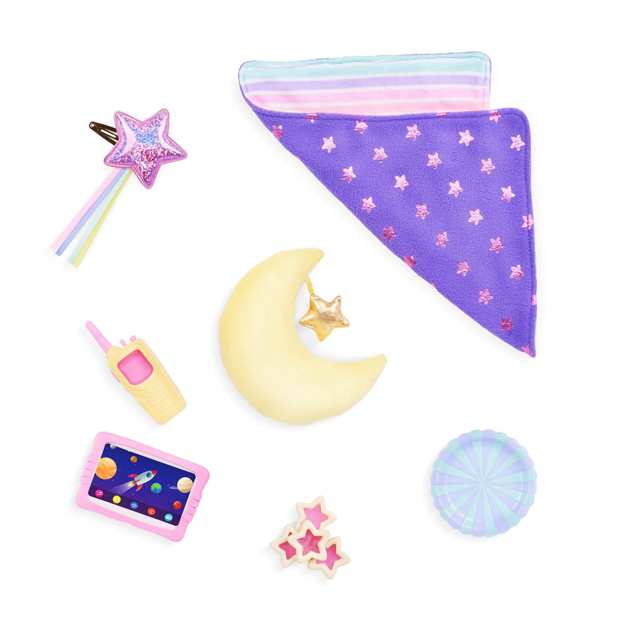 Our Generation 18" Delxue Pajama Doll with Book - Luna