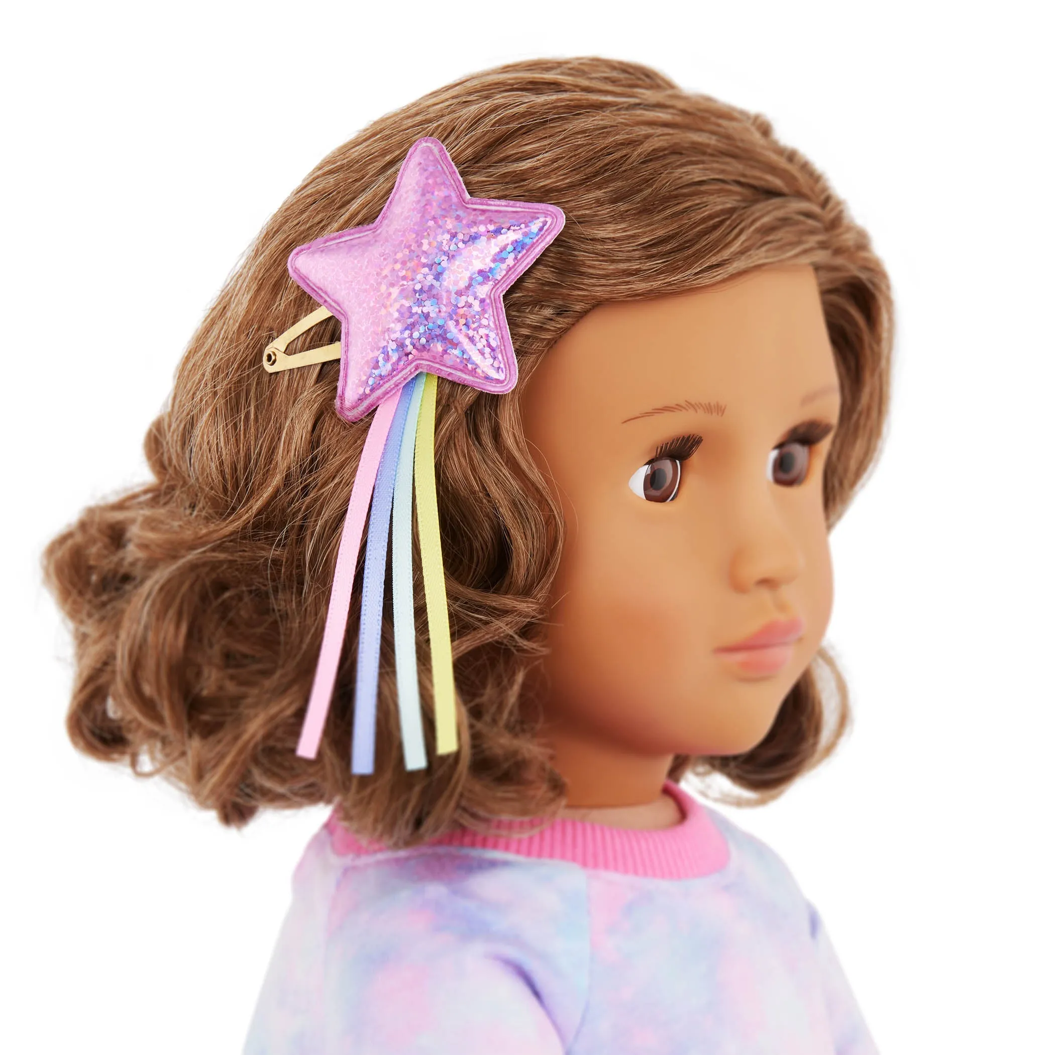 Our Generation 18" Delxue Pajama Doll with Book - Luna