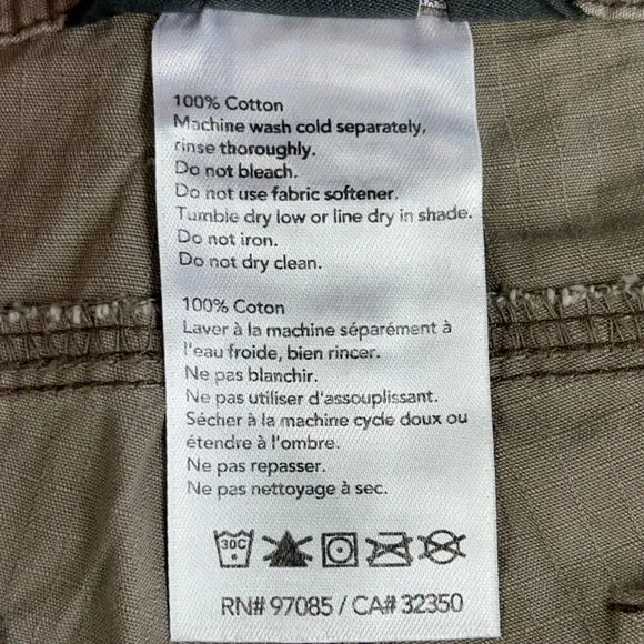 Outdoor Research Womens Wallflower Bermuda Trail Shorts Walnut Windowpane 8 New