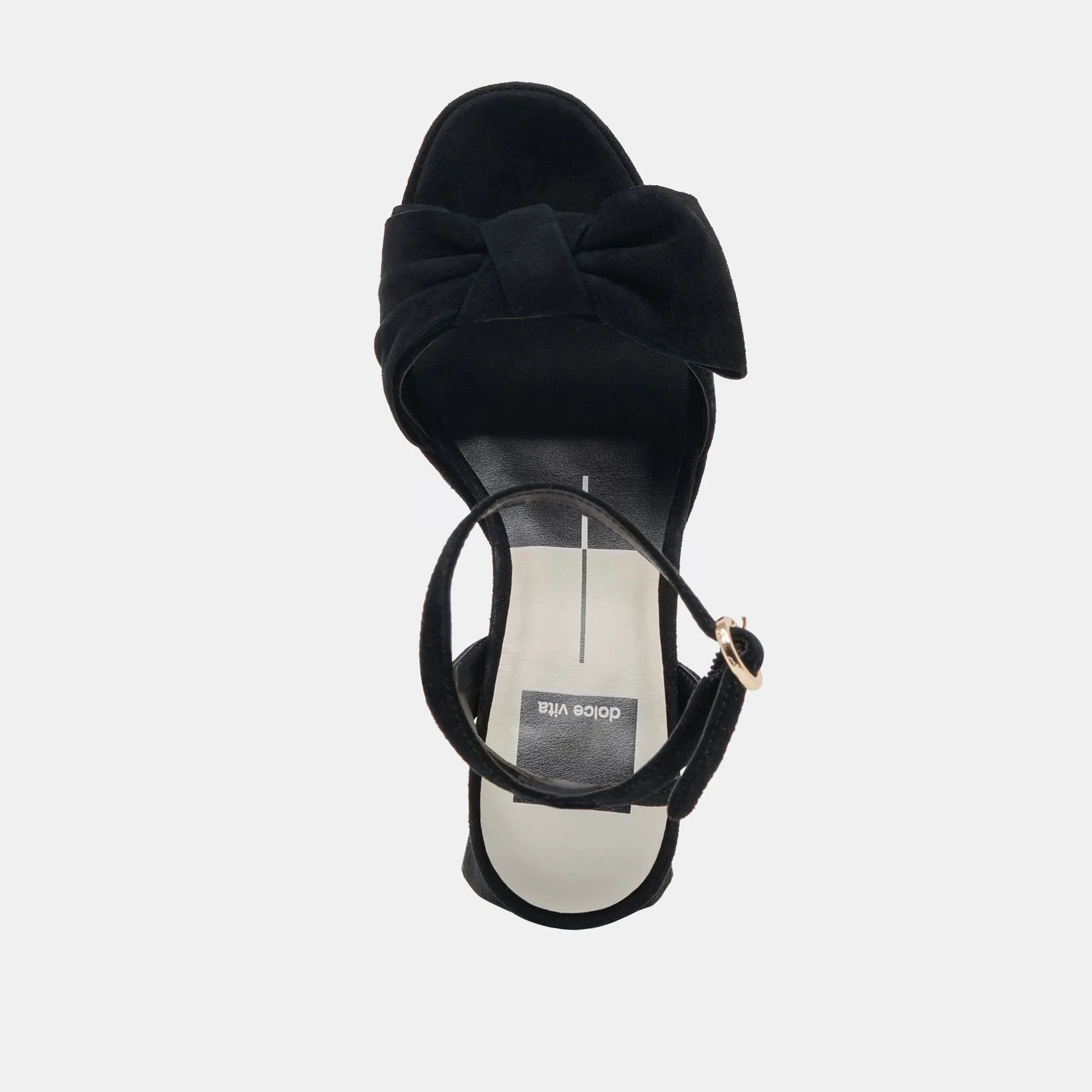 PACIE HEELS ONYX SUEDE