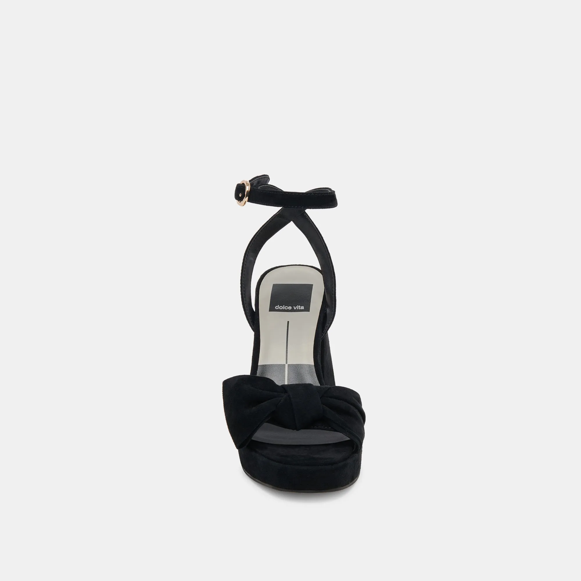 PACIE HEELS ONYX SUEDE