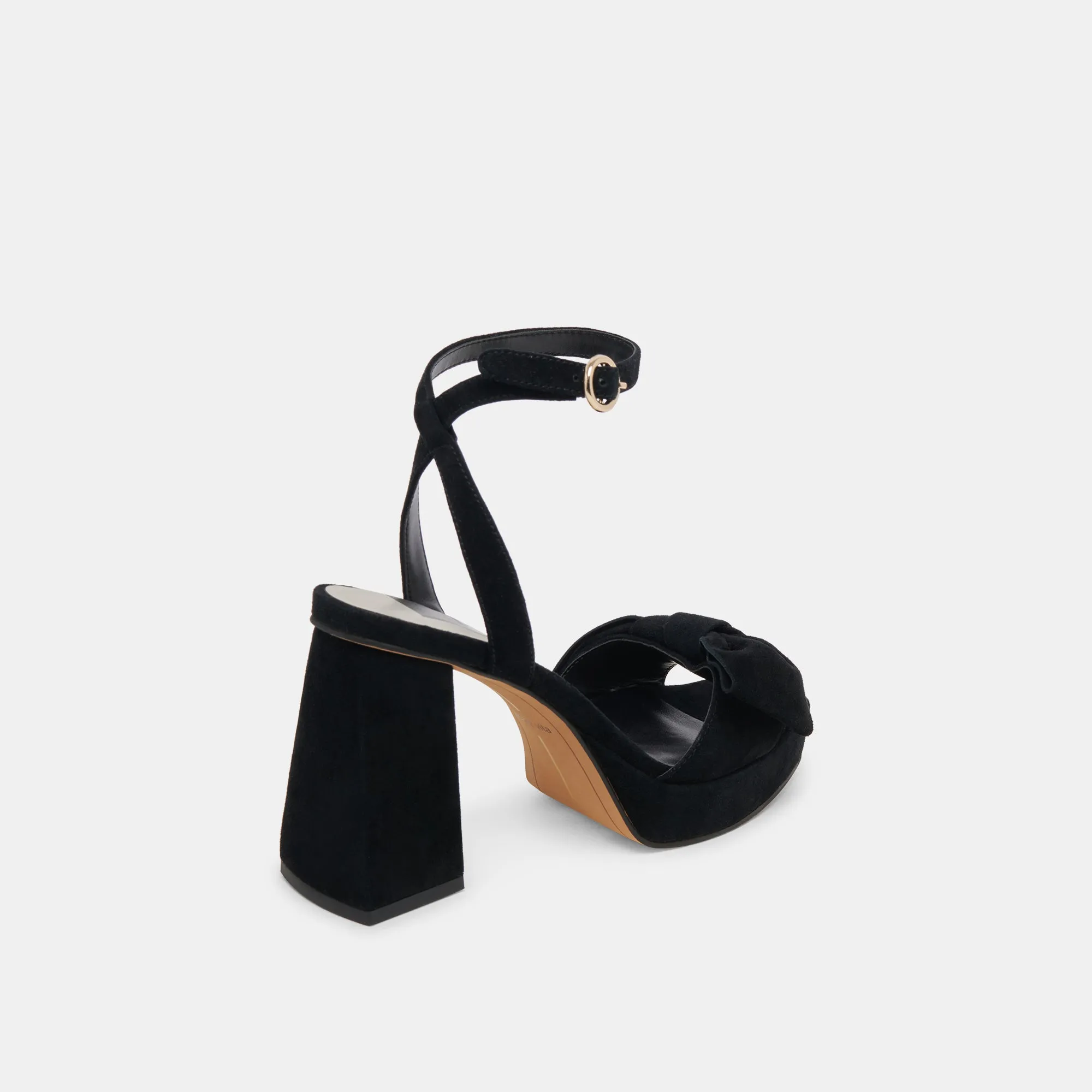 PACIE HEELS ONYX SUEDE