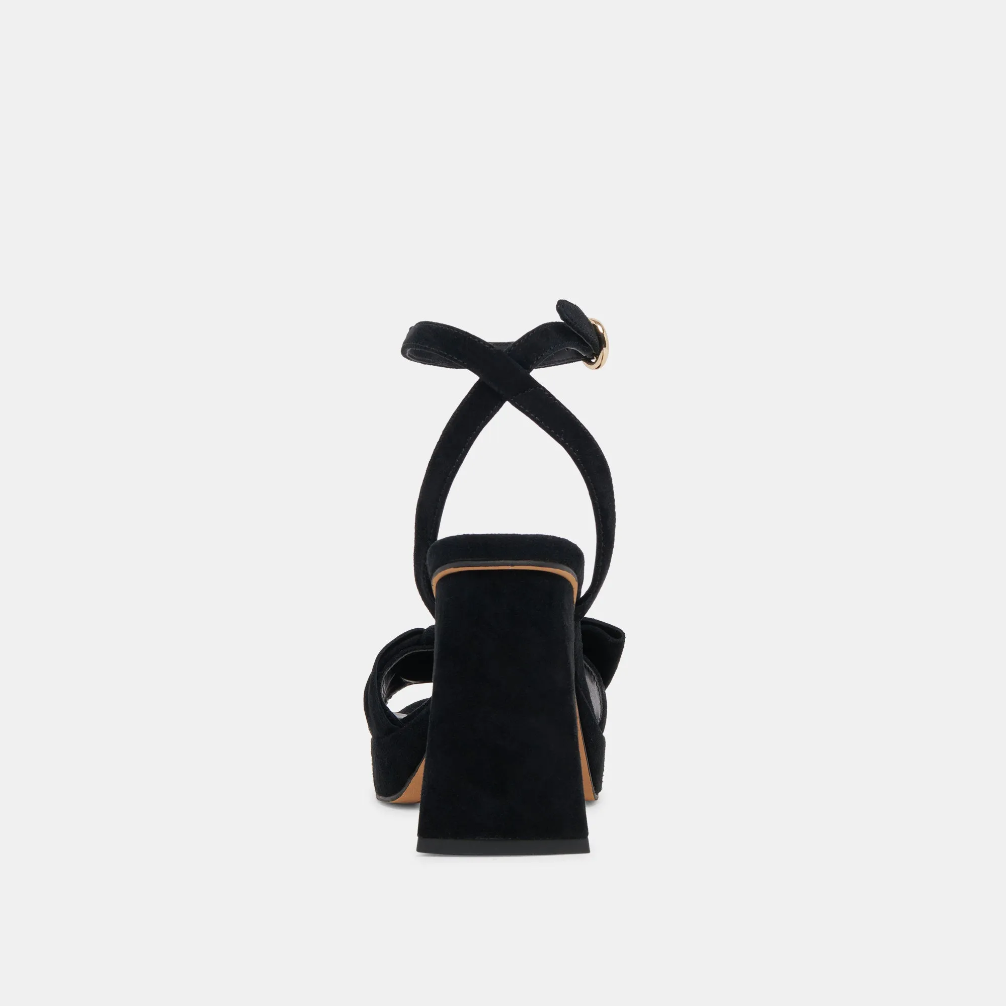 PACIE HEELS ONYX SUEDE