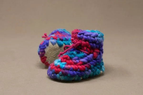 Padraig Cottage Newborn Slippers