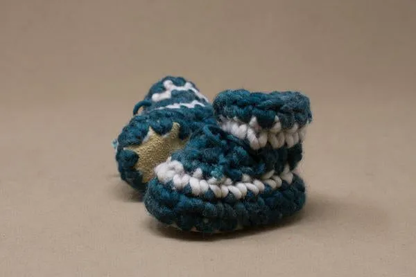 Padraig Cottage Newborn Slippers