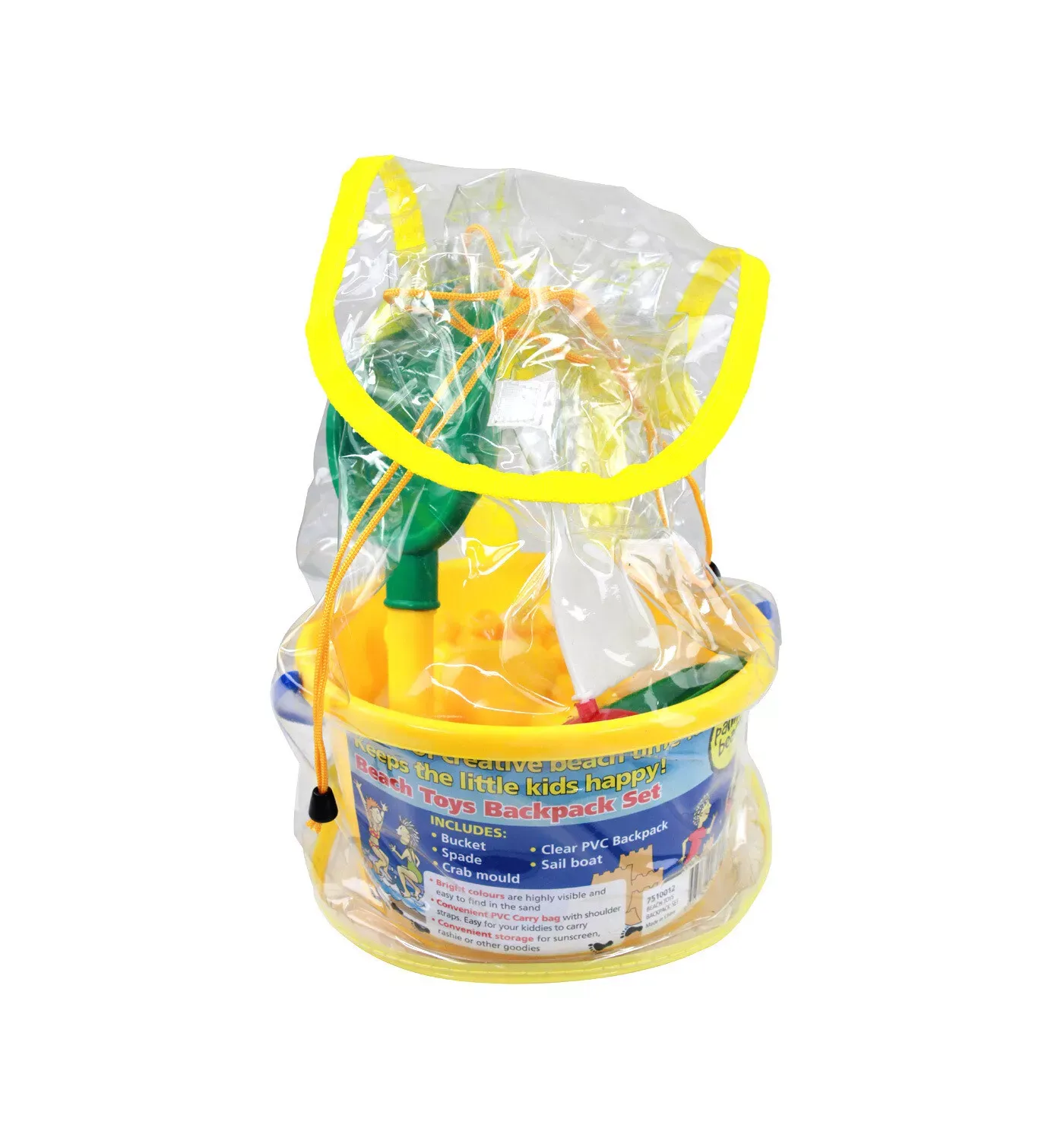 Palm Beach Backpack Beach Toy Set