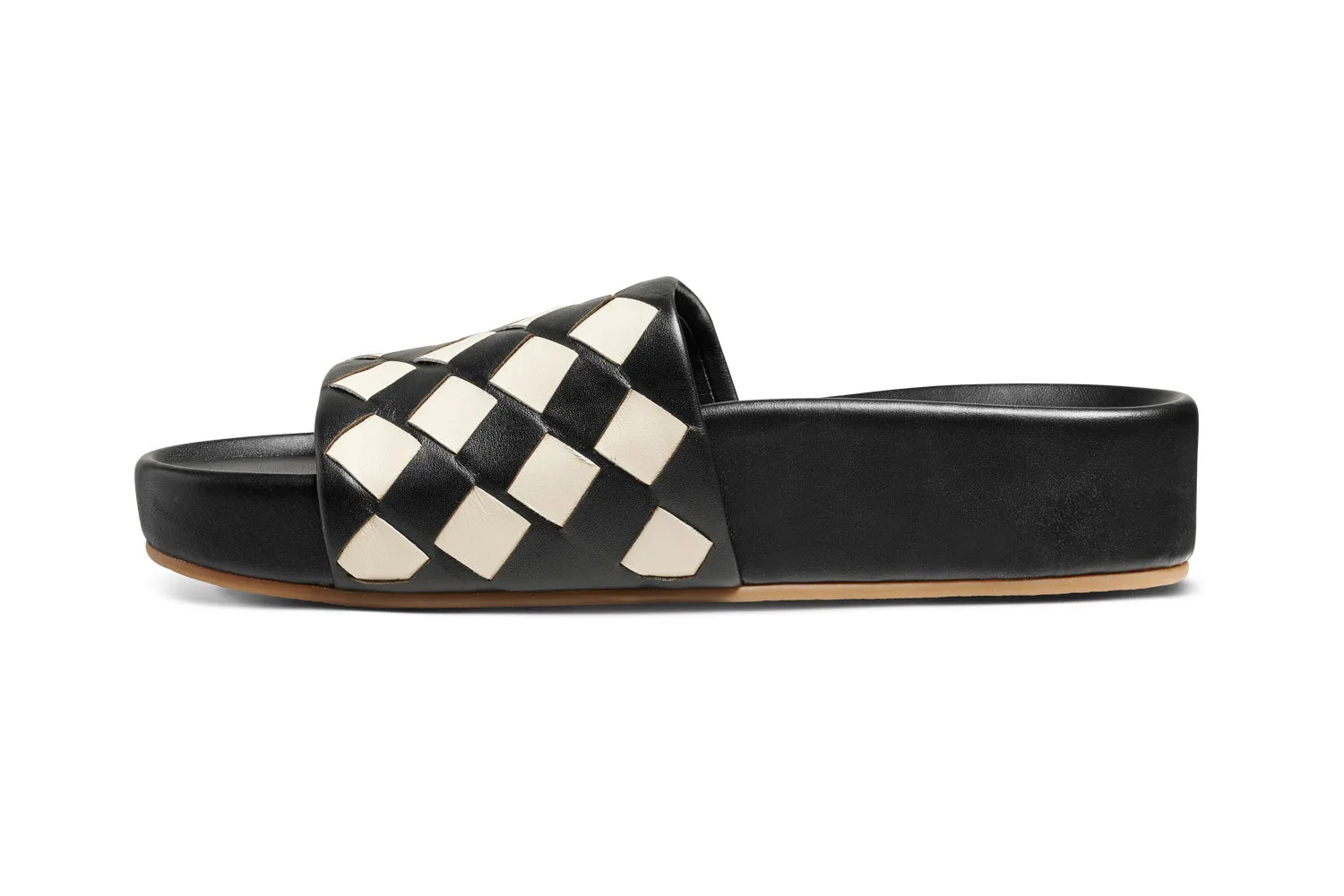 PELICAN WOVEN - Eggshell/Black