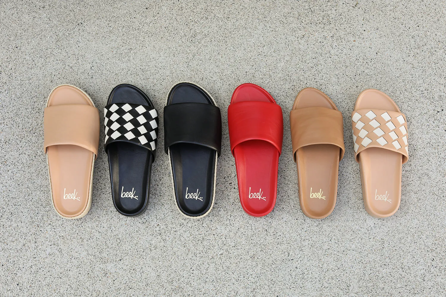 PELICAN WOVEN - Eggshell/Black