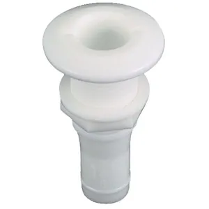 Perko 0328DP5 Molded White Thru-Hull Connection 3/4" Hose