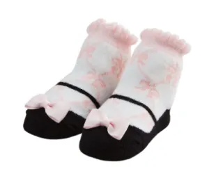 Pink Bow Socks