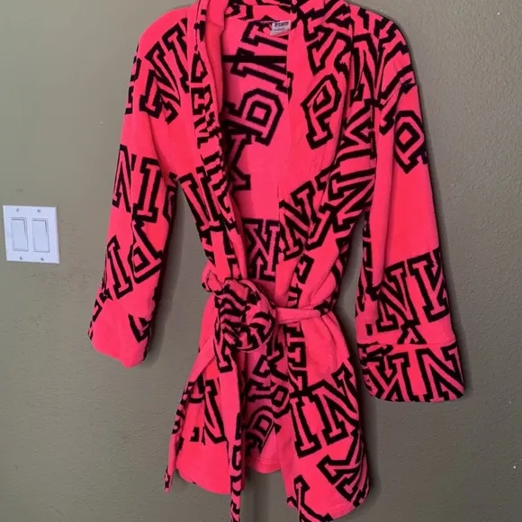Pink cozy soft robes size medium L
