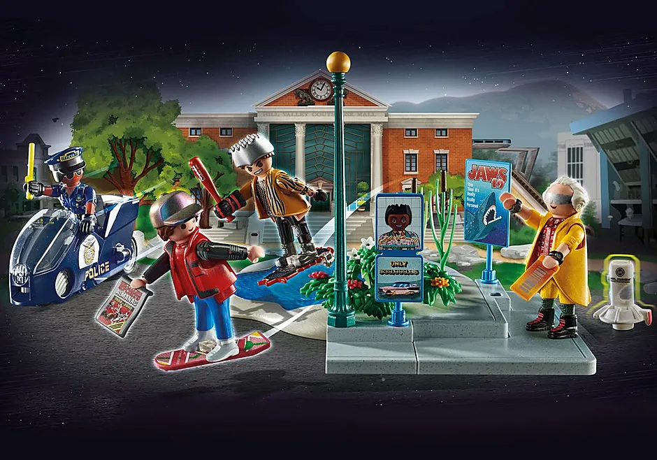 Playmobil 70634 Back to the Future Part II Hoverboard Chase