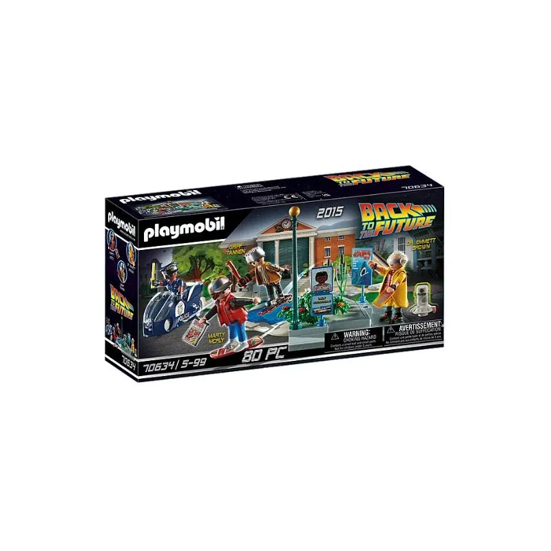Playmobil 70634 Back to the Future Part II Hoverboard Chase