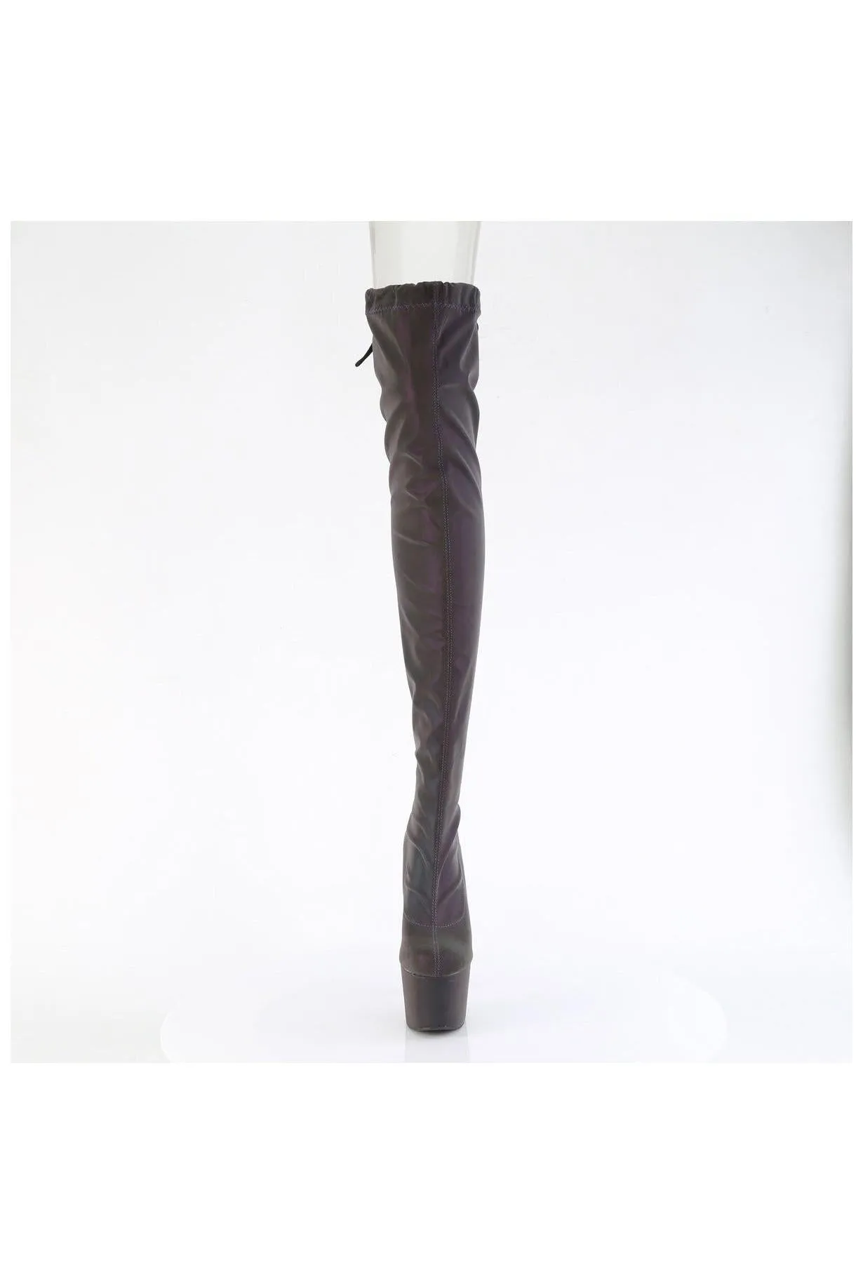 Pleaser ADORE-3008REFL Thigh Boot