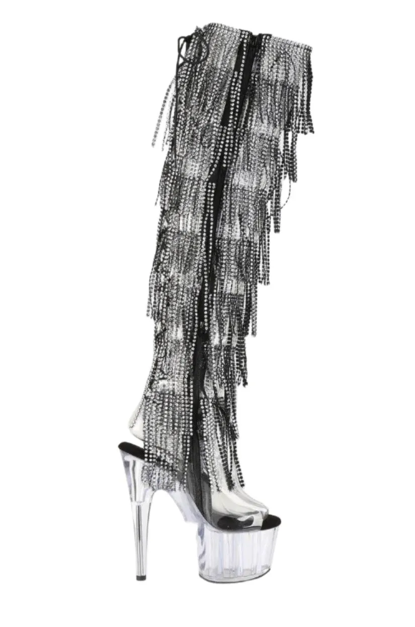 Pleaser ADORE-3019C-RSF Thigh Boot