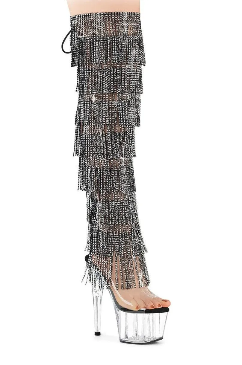 Pleaser ADORE-3019C-RSF Thigh Boot