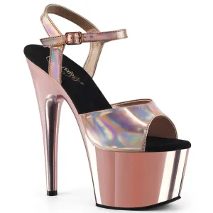 Pleaser Adore 709HGCG Rose Gold Chrome