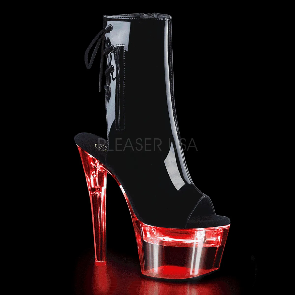 Pleaser Flashdance 1018-7 Black