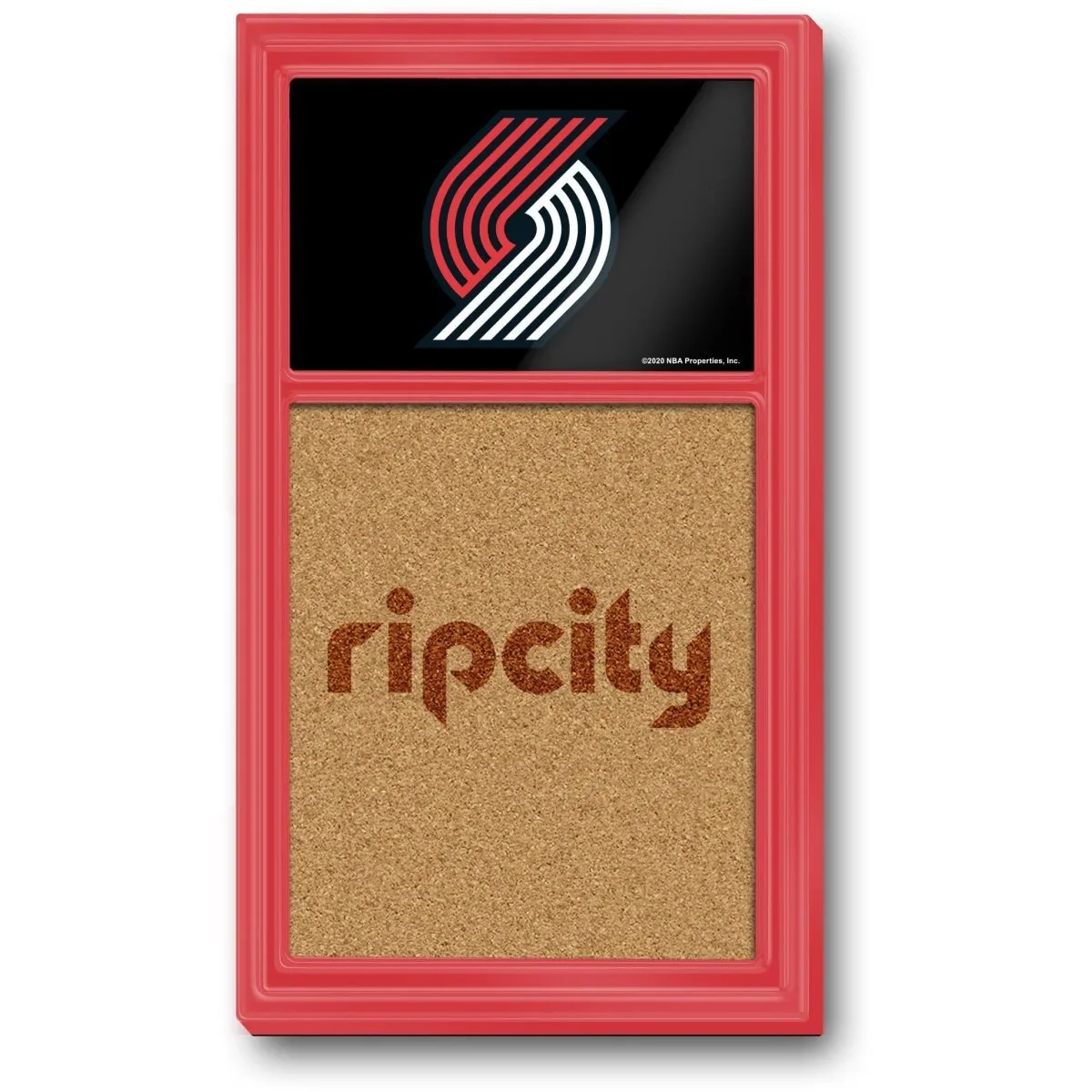 Portland Trail Blazers: Dual Logo - Cork Note Board