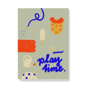 Postkarte "Summer Playtime"