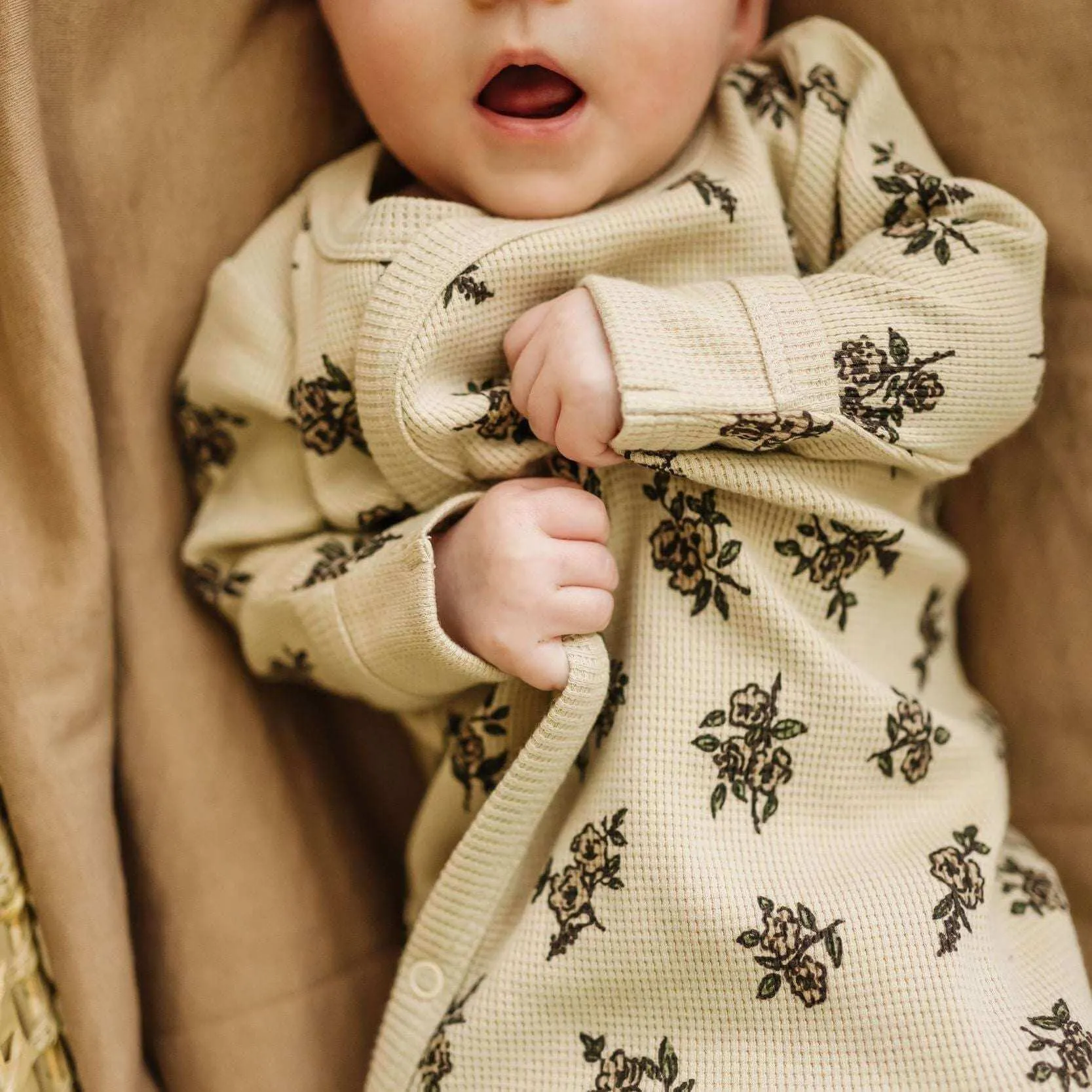 Posy | Organic Kimono Knotted Sleep Gown