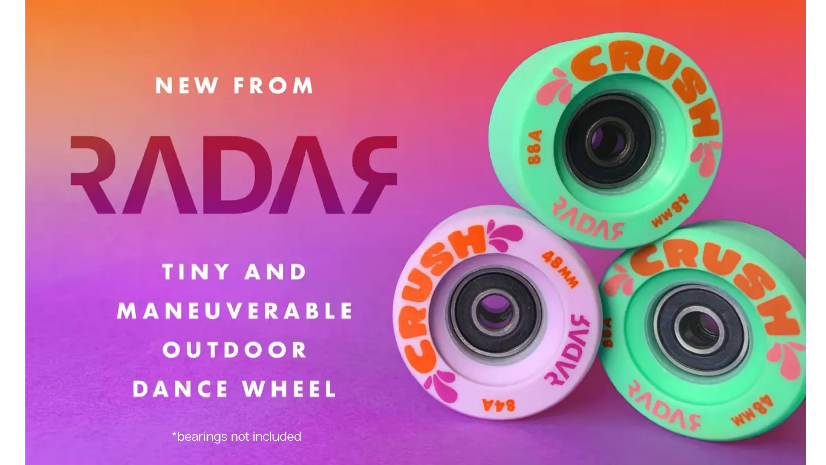 RADAR CRUSH 48MM 4 PACK