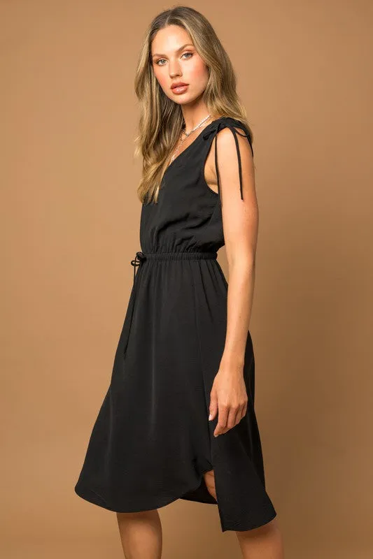 Raelyn Sleeveless V-neck Mini Dress