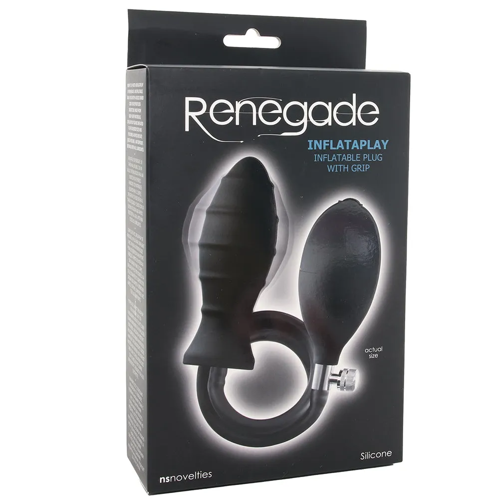 Renegade InflataPlay Silicone Inflatable Butt Plug