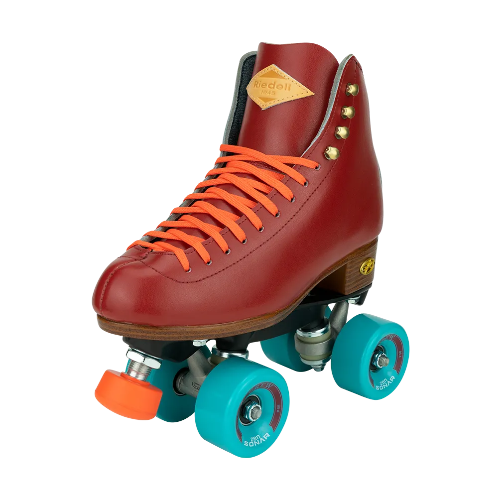 Riedell Crew Roller Skate Crimson