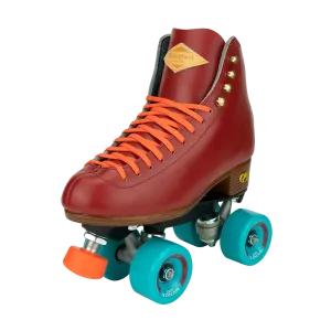 Riedell Crew Roller Skate Crimson