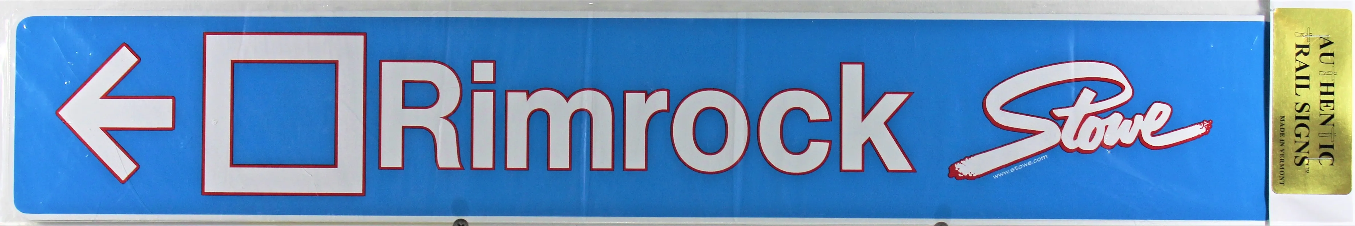 Rimrock Trail Sign