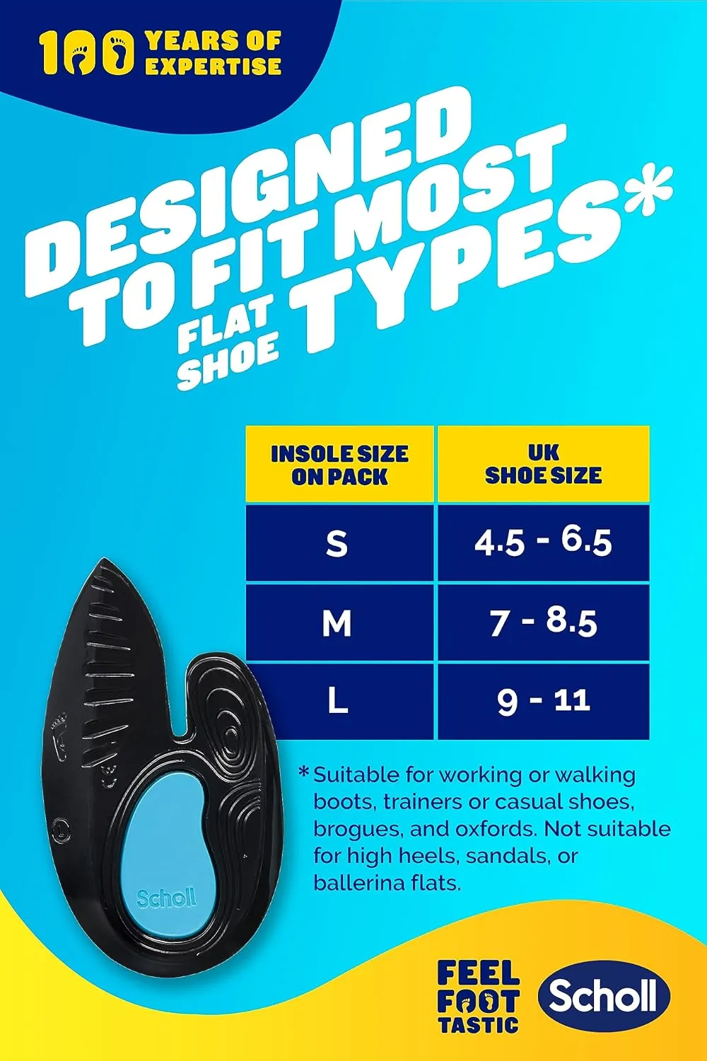 Scholl Heel Pain Relief Insoles