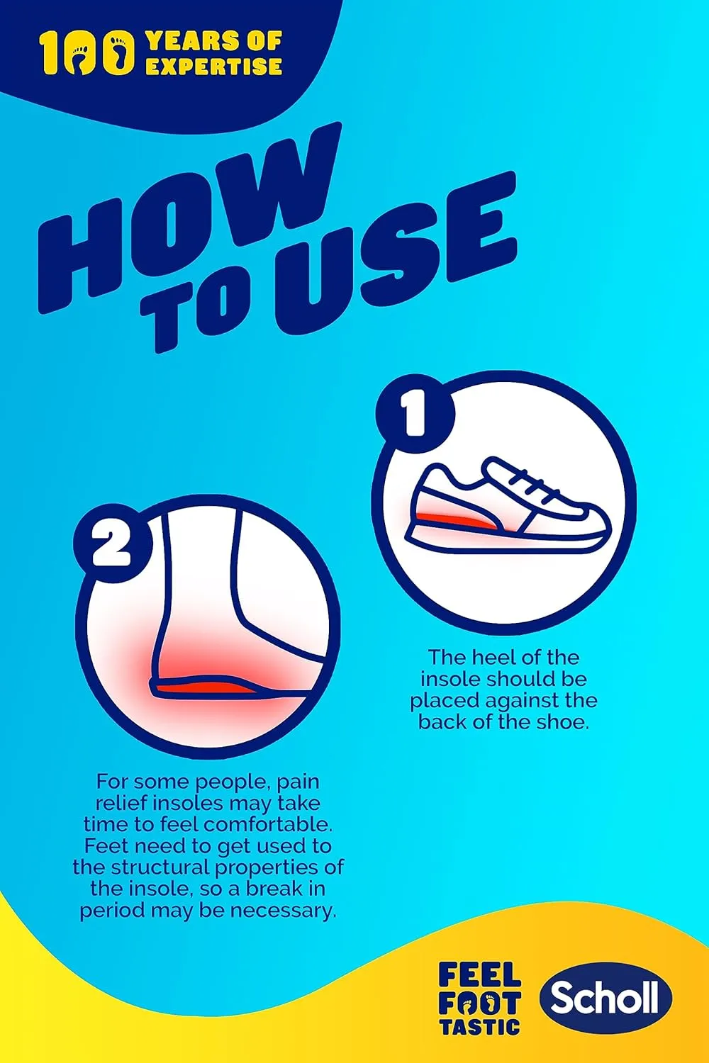 Scholl Heel Pain Relief Insoles