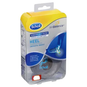 Scholl In-balance Heel & Ankle Orthotic Insole Medium