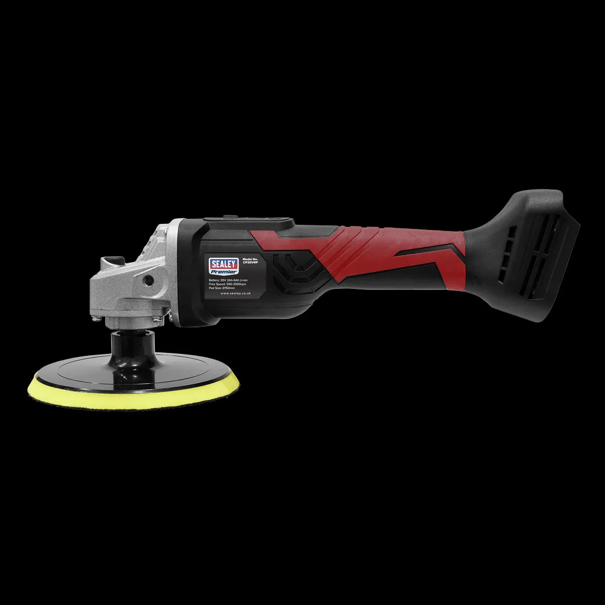 Sealey Premier Cordless Rotary Polisher Ø150mm 20V SV20 Series - Body Only