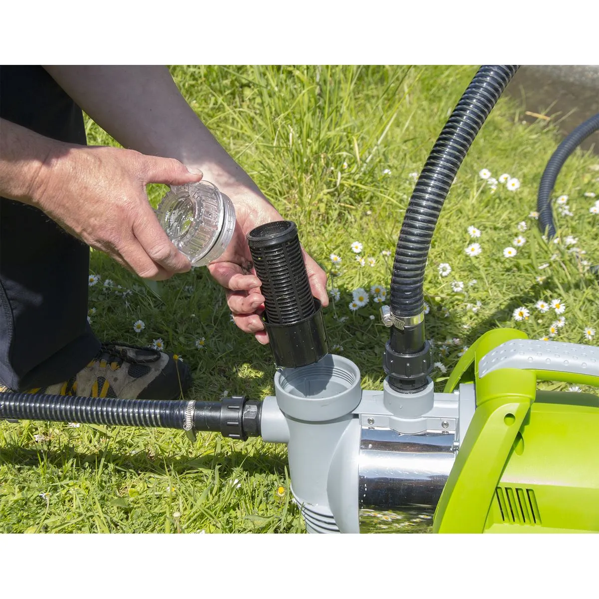 Sealey Surface Mounting Water Pump Stainless Steel 55L/min 230V